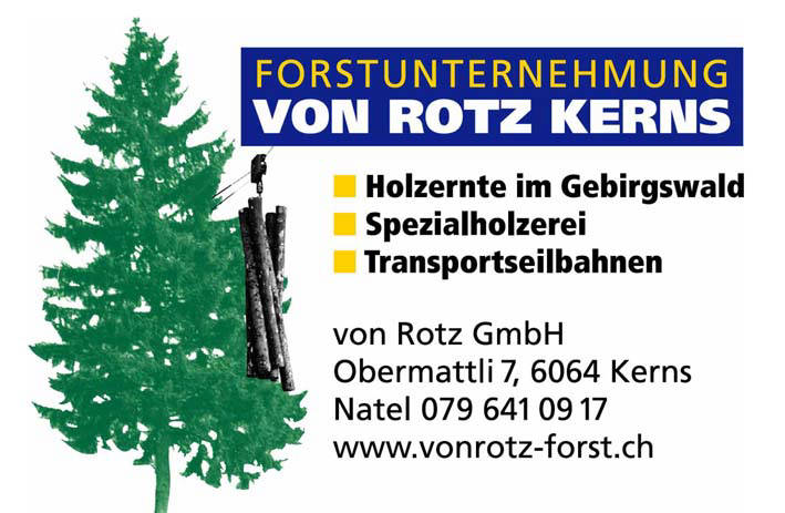 von Rotz Forstunternehmung GmbH in Kerns